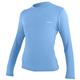 O'Neill Women's Basic Skins-2 Long Sleeve Sun Shirt AZURINE
