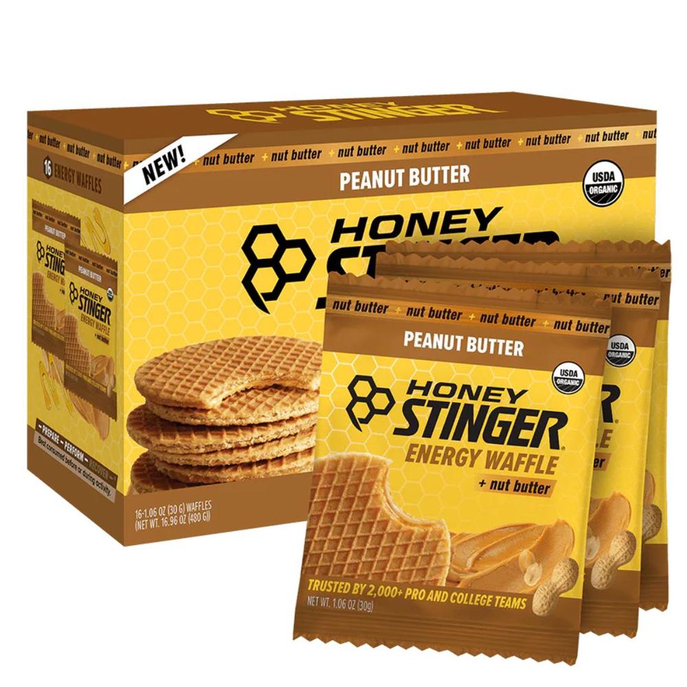Honey Stinger Organic Peanut Butter Energy Waffle - Single Pack PEANUTBUTTER