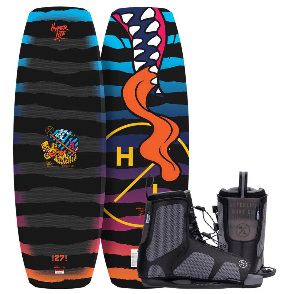 Hyperlite 127 Murray Jr. Wakeboard w/ 4-8 Remix Bindings 2026 NA