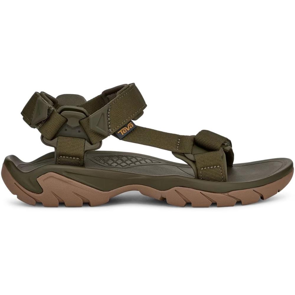 Teva Men's Terra Fi 5 Universal Hiking Sandals DARKOLIVE/HONEYBROWN