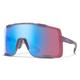 Smith Syncline Sunglasses - Matte Meteorite Crystal/ChromaPop Low Light Rose Blue Mirror MATTEMETEORITECRYSTALCHROMAPOPLOWLIGHTR