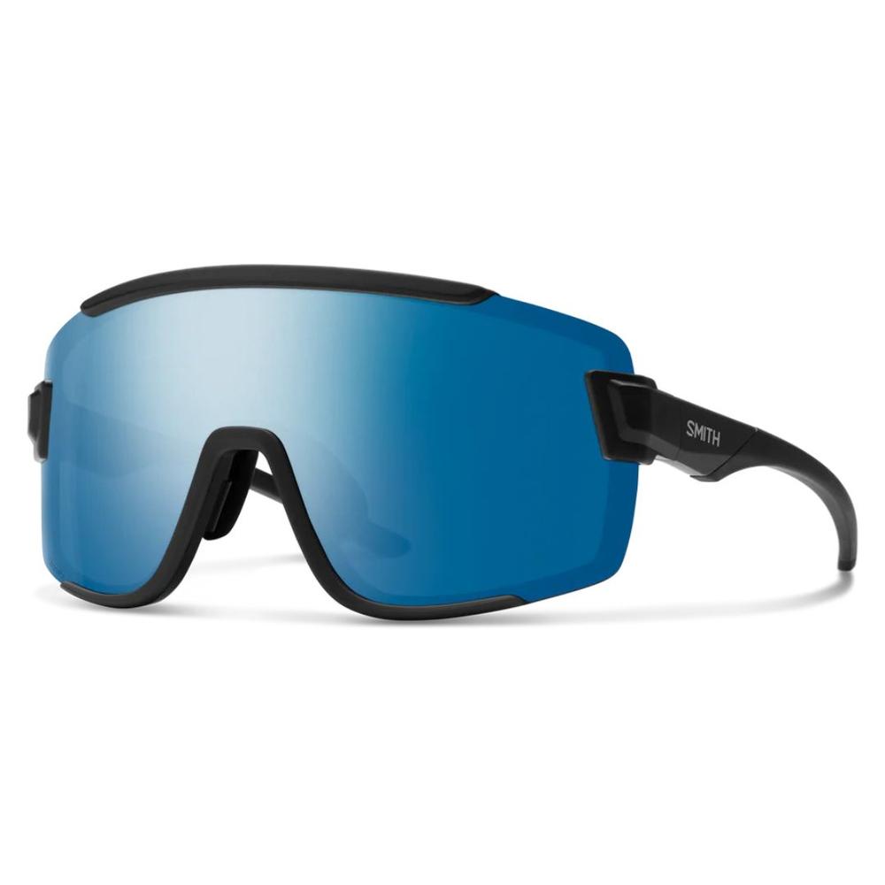 Smith Wildcat Sunglasses - Matte Black/ChromaPop Polarized Blue Mirror MATTEBLACKCHROMAPOPPOLARIZEDBLUEMIRROR