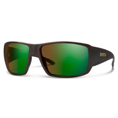 Smith Guide's Choice Sunglasses - Matte Tortoise/ChromaPop Glass Polarchromic Brown Green Mirror