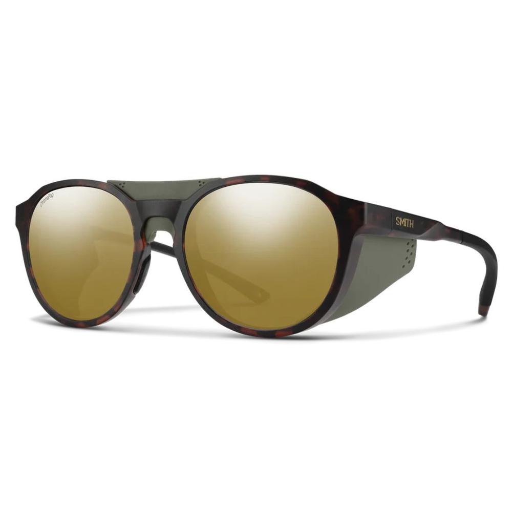 Smith Venture Sunglasses - Matte Tortoise/ChromaPop Glass Polarized Bronze Mirror MATTETORTOISECHROMAPOPGLASSPOLARIZEDBRO