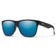 Smith Lowdown XL 2 Sunglasses - Matte Black/ChromaPop Polarized Blue Mirror MATTEBLACKCHROMAPOPPOLARIZEDBLUEMIRROR