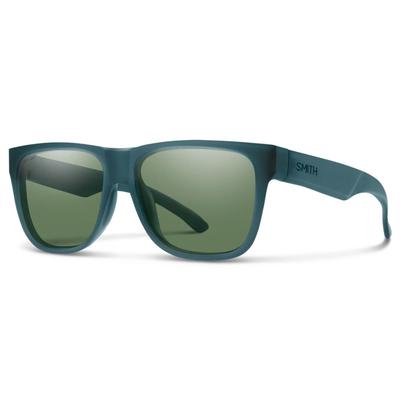 Smith Lowdown 2 Core Sunglasses - Matte Pacific Crystal/Polarized Gray Green
