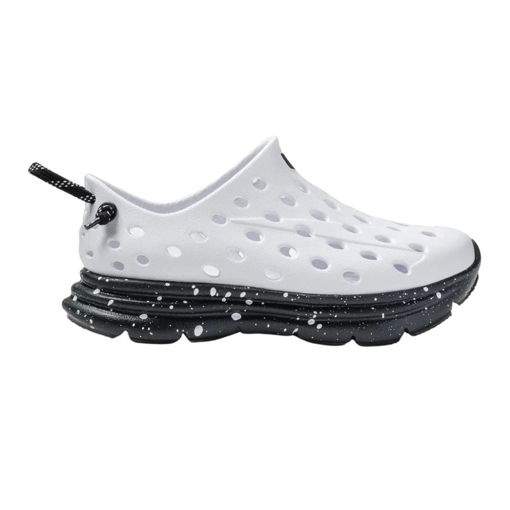 Kane Revive Kids Active Recovery Shoes - White/Black Speckle WHITE/BLACKSPECKLE