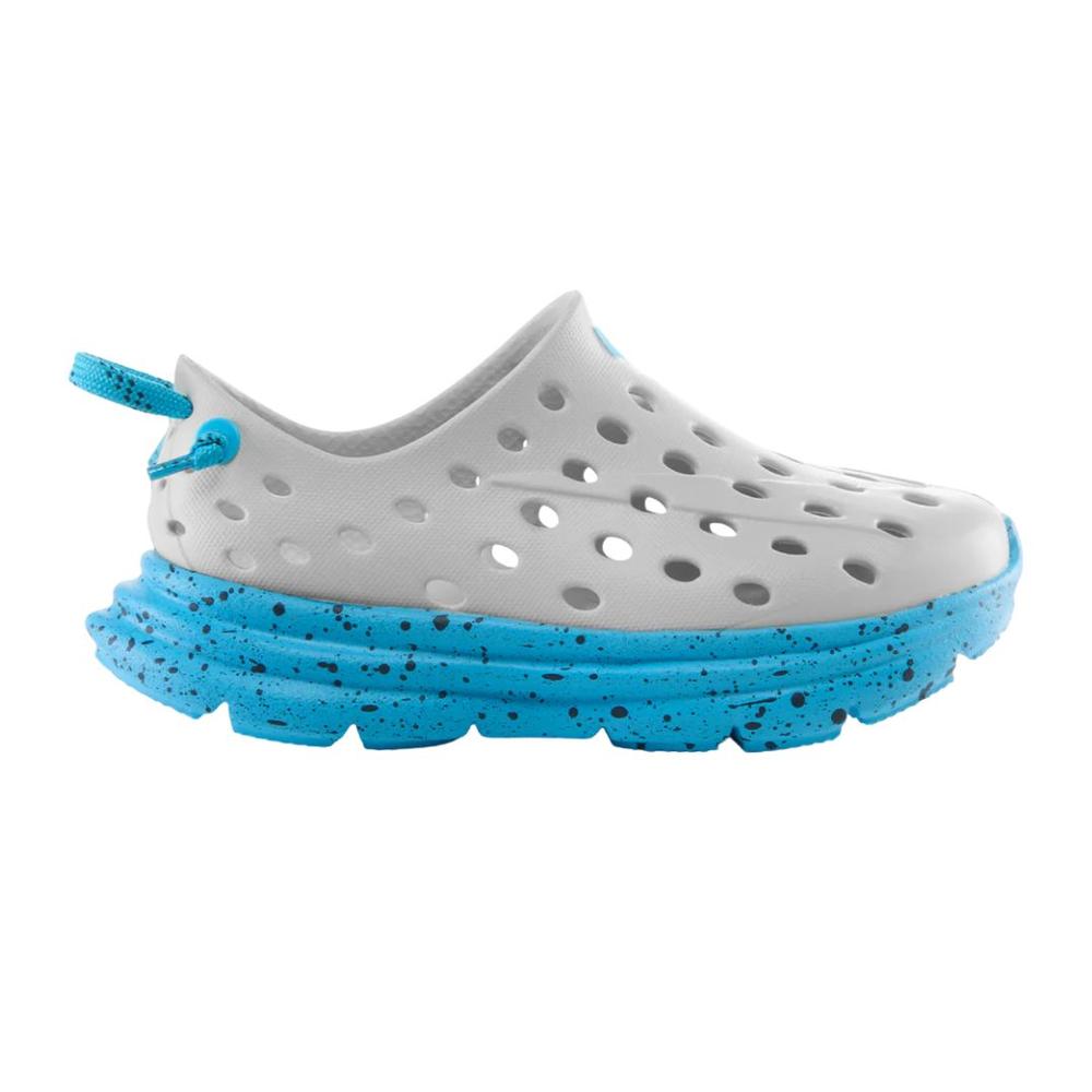 Kane Revive Kids Active Recovery Shoes - Foggy Gray/Highlighter Blue FOGGYGREYHIGHLIGHTER