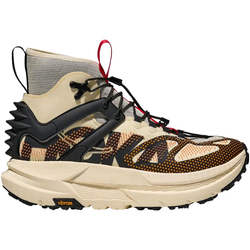 Hoka One Unisex Mafate X Hiking Shoes VINTAGEYELLOW/BLACK