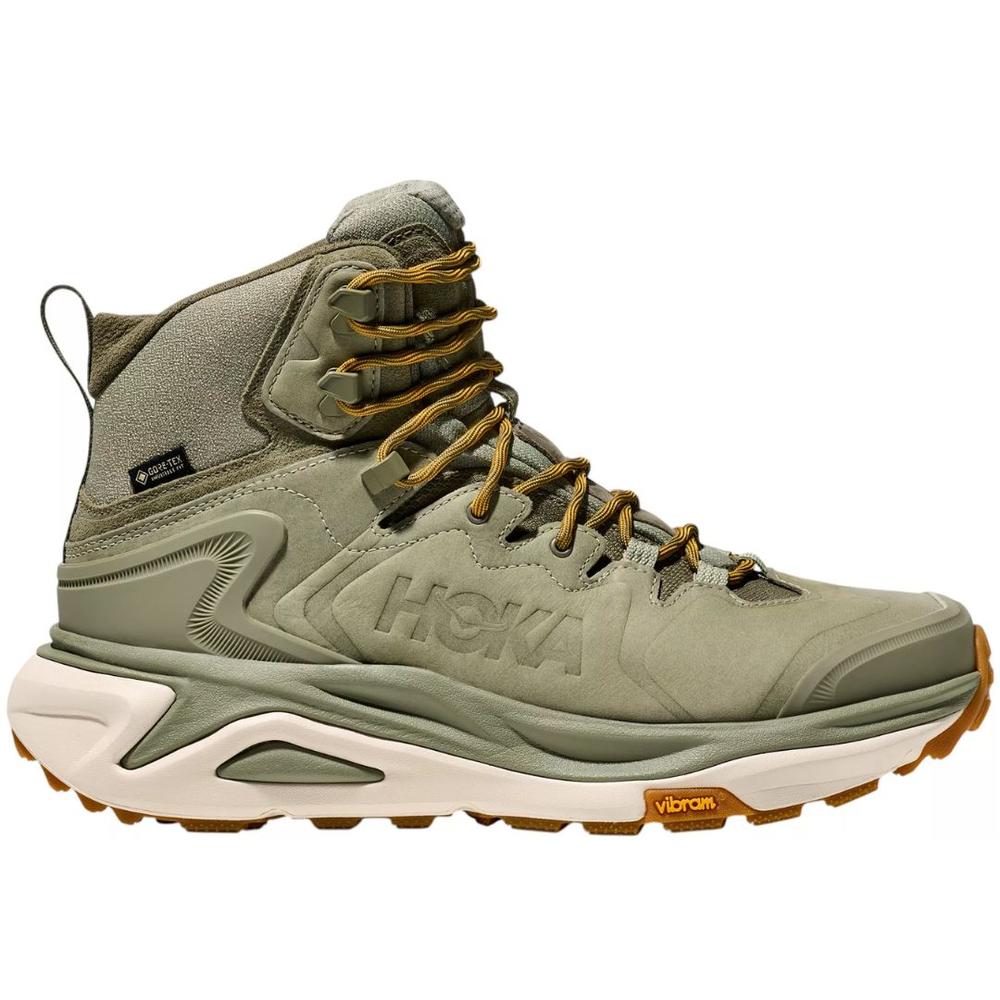 Hoka One Men's Kaha 3 GTX Hiking Boots SEAMOSS/OATMILK