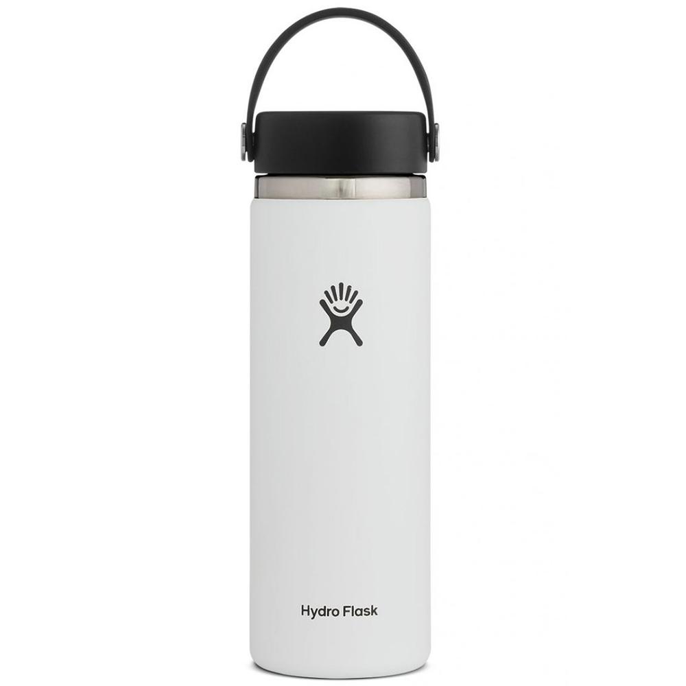 Hydro Flask 20 oz Wide Mouth Bottle WHITE
