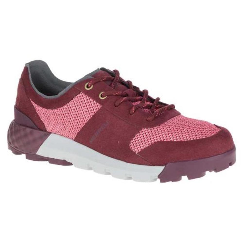 Burgundy 10 New Merrell Mesh Lace-up Sneakers Women's Tennis Shoes Solo AC 