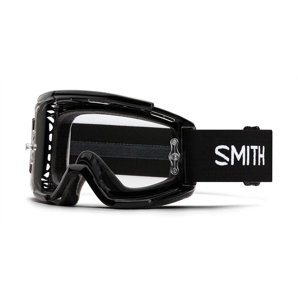  Smith Squad Clear Mtb Bike Goggles - Black