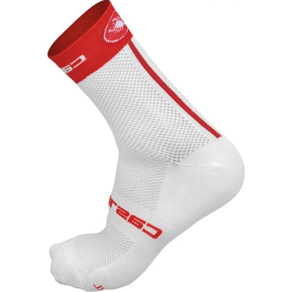 Castelli Free 9 Socks RED