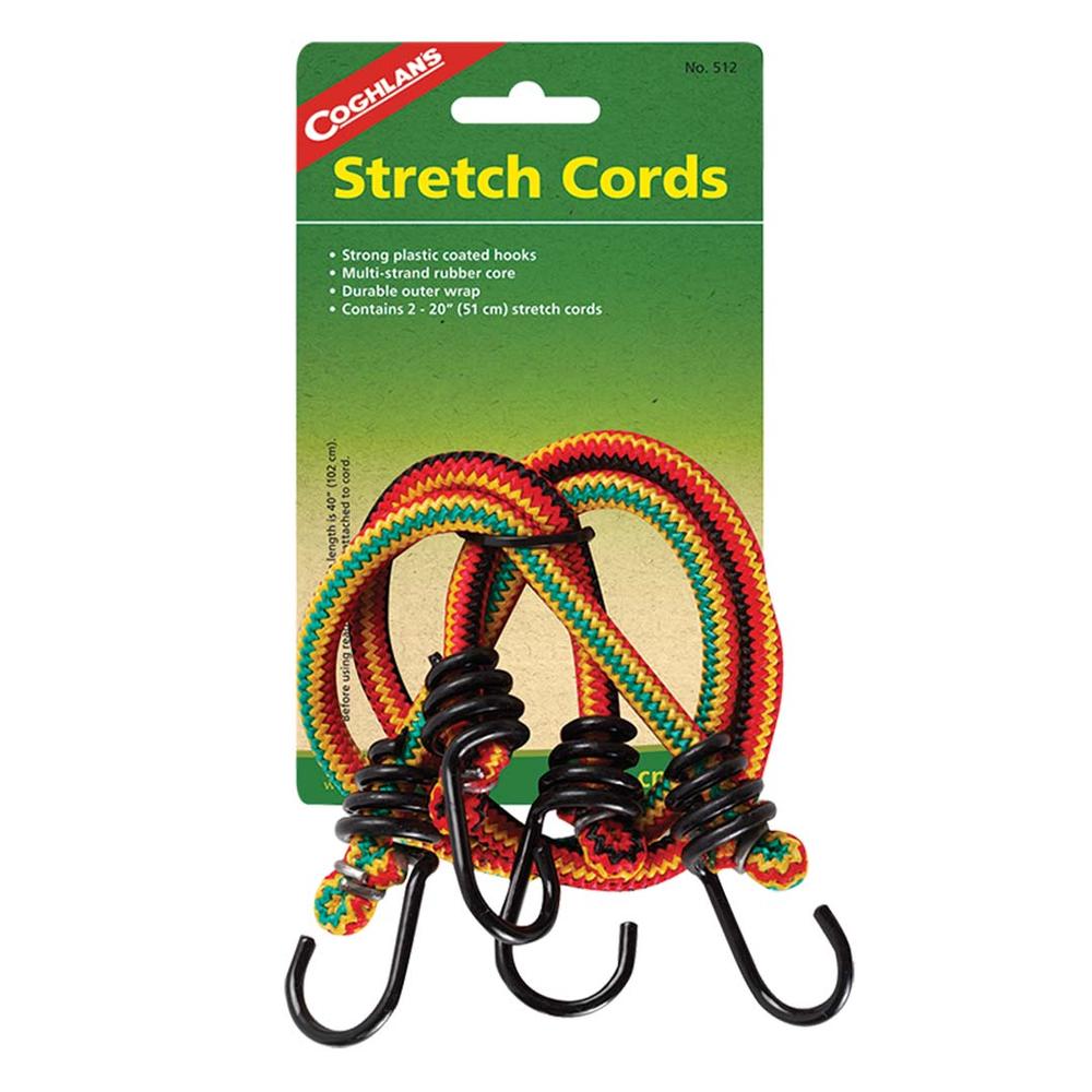  20 `` Stretch Cords - Pkg Of 2