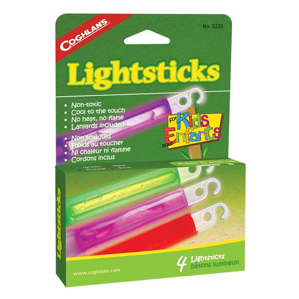  4 `` Lightsticks For Kids - Pkg Of 4