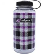 Nalgene Wide Mouth Water Bottle 32 oz - Limited Edition Plaid