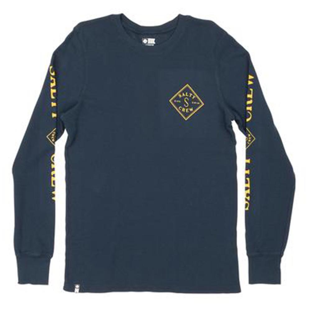 M TIPPET THERMAL L/S TEE NAVY
