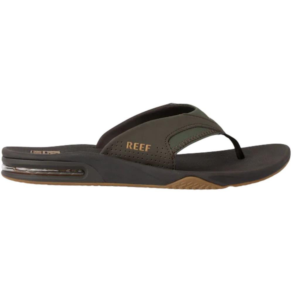 Reef Men's Fanning Flip Flops BROWN/GUM