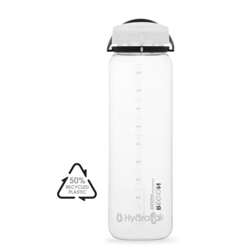  Hydrapak Recon Water Bottle 1l - Clear/Black