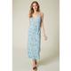 O'Neill Women's Izzy Floral Midi Dress AIRBLUE