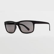 Volcom Wig Matte Black/Gray Lens Sunglasses