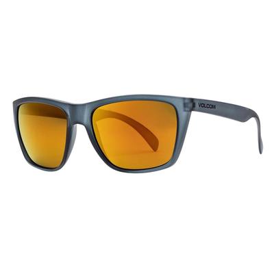 Volcom Plasm Matte Smoke/Polarized Heat Lens Sunglasses