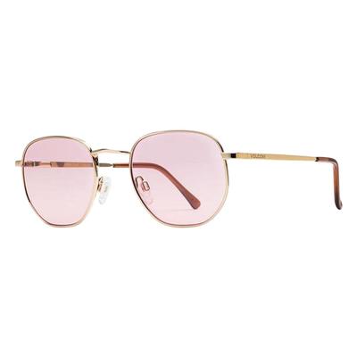 Volcom Happening Gloss Gold/Pink Lens Sunglasses