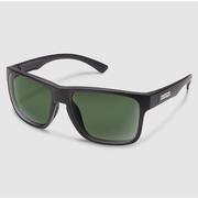 Suncloud Mayor Matte Black/GrayGreen Polarized Sunglasses