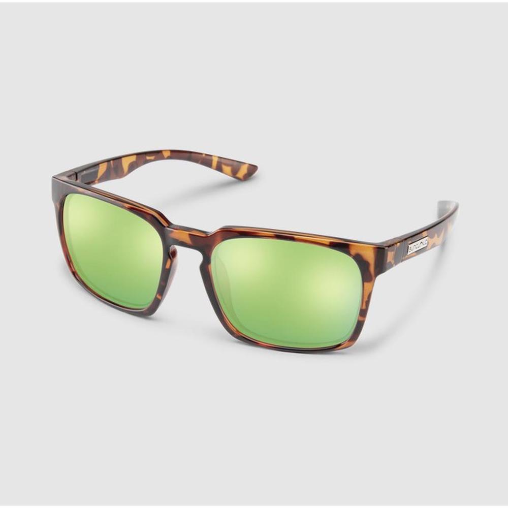  Suncloud Hundo Tortoise/Green Mirror Polarized Sunglasses