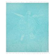 Sand Cloud Turquoise Sea Turtle Reef Large Towel