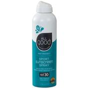 All Good SPF 30 Sport Sunscreen Spray 6oz