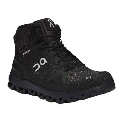 ON Men's All Black Cloudrock Waterproof Hiking Boots
