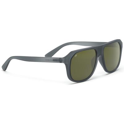 Serengeti Oatman Rubberized Grey Polarized Sunglasses