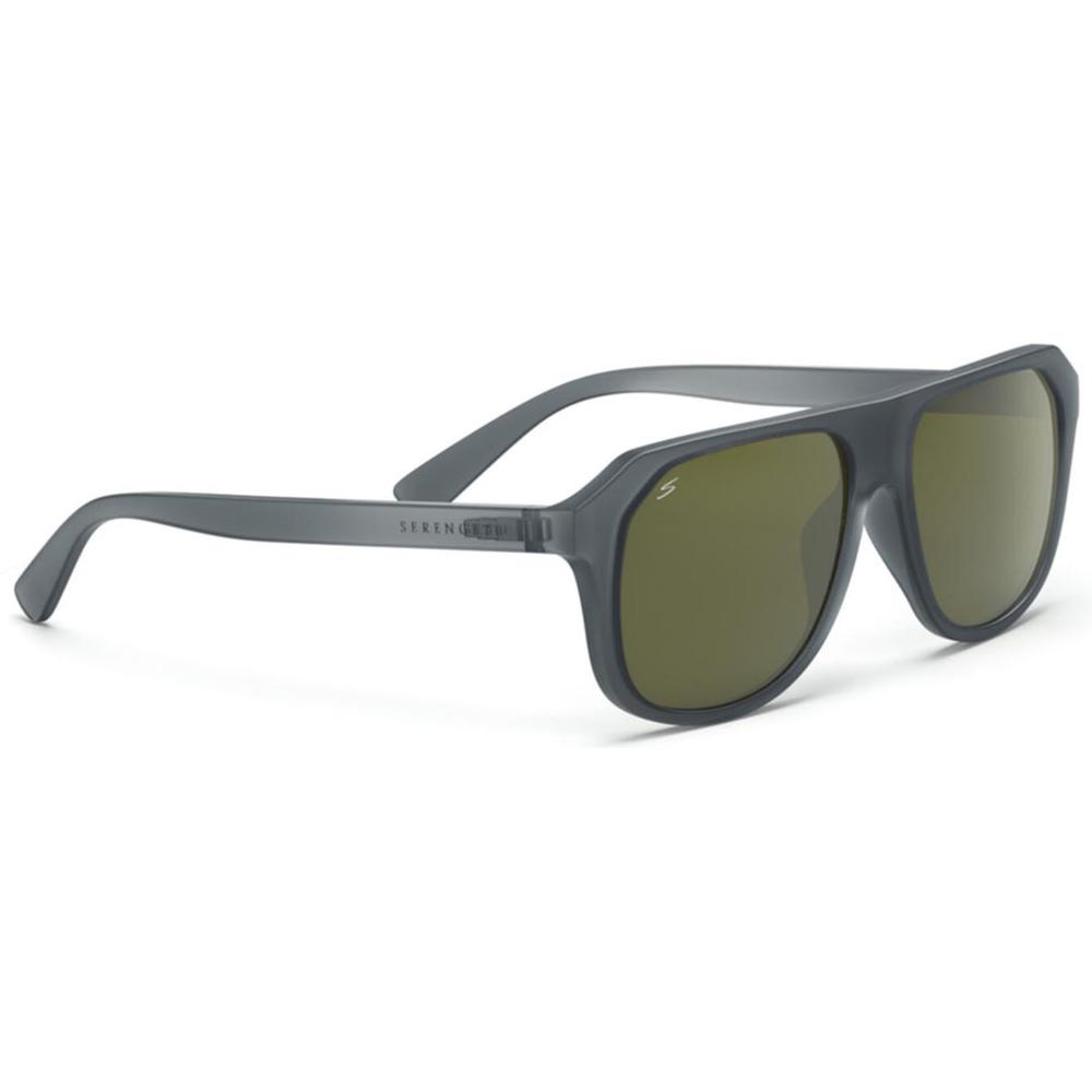 Serengeti Oatman Rubberized Grey Polarized Sunglasses N/A