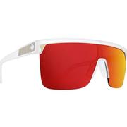 Spy Flynn 5050 Matte Crystal white/Red Sunglasses