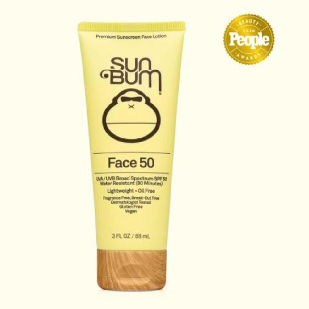  Sun Bum Original ' Face 50 ' Spf 50 Sunscreen Lotion 3oz