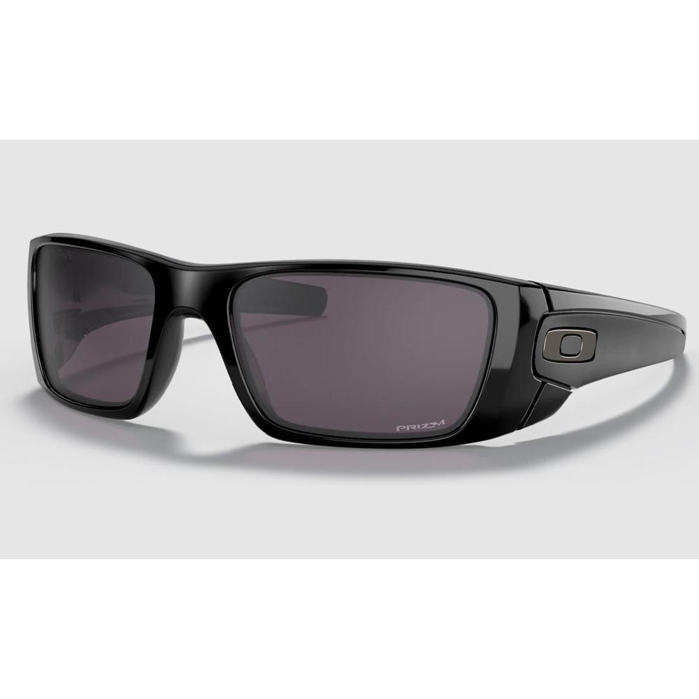 Oakley Men's Fuel Cell Polished Black/Grey Polarized Sunglasses POLBLK/PRZGRY