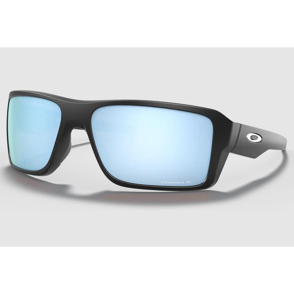 Oakley Double Edge Matte Black/Prizm Water | Polarized Sunglasses