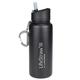 Lifestraw Go Stainless Steel Water Filter Bottle 24oz BLACK