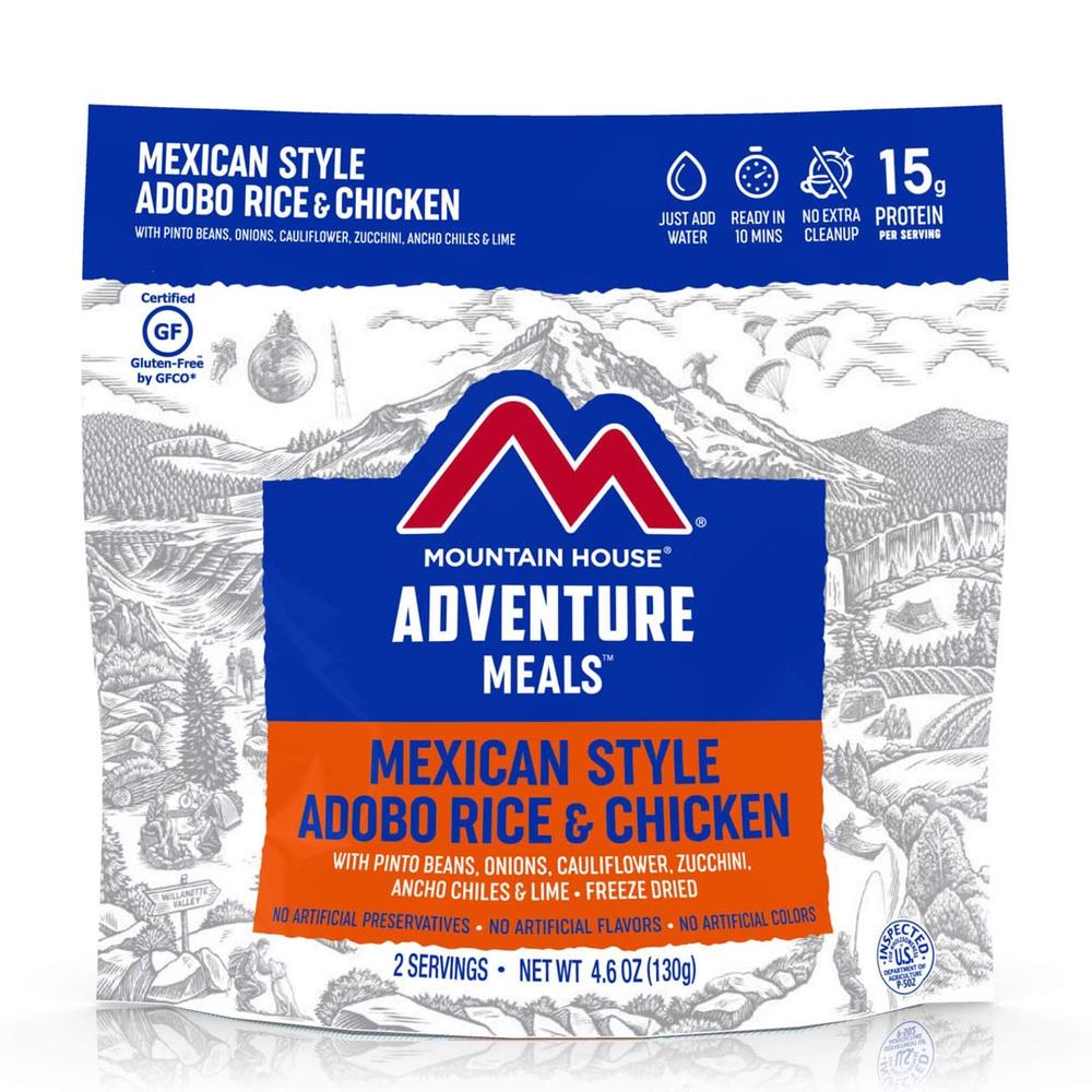 Mountain House Mexican Adobo Rice & Chicken Pouch NA