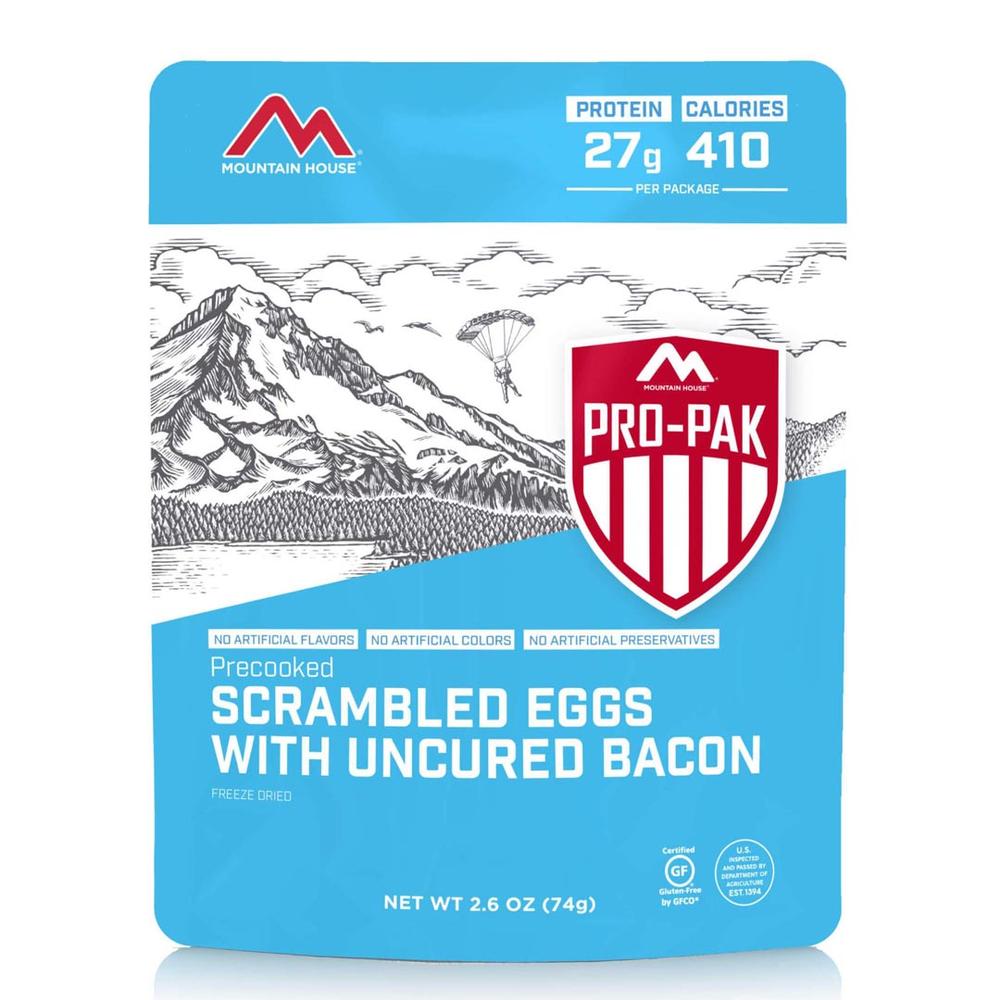 Mountain House Scrambled Eggs with Bacon Pro Pak NA