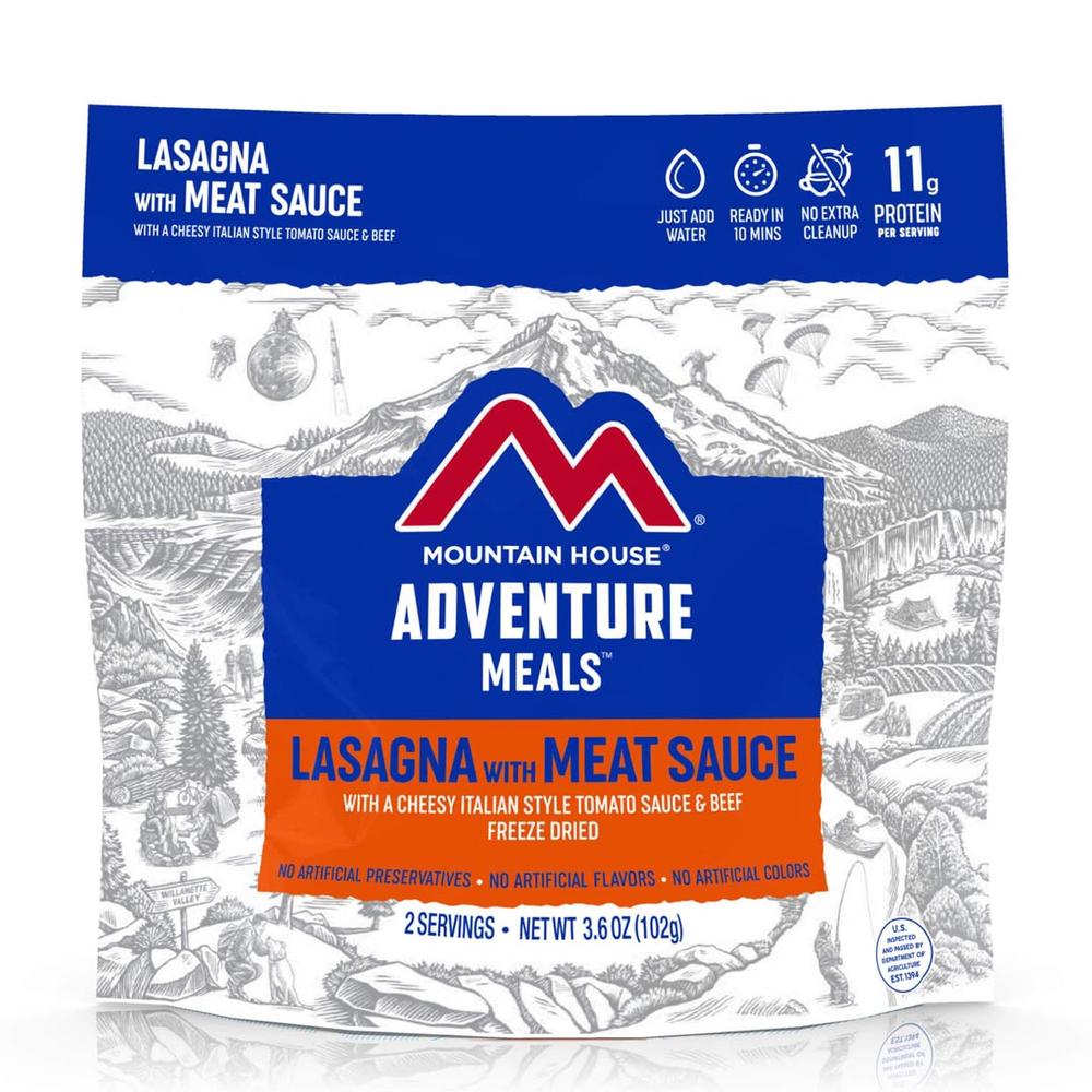 Mountain House Lasagna with Meat Sauce Pouch NA