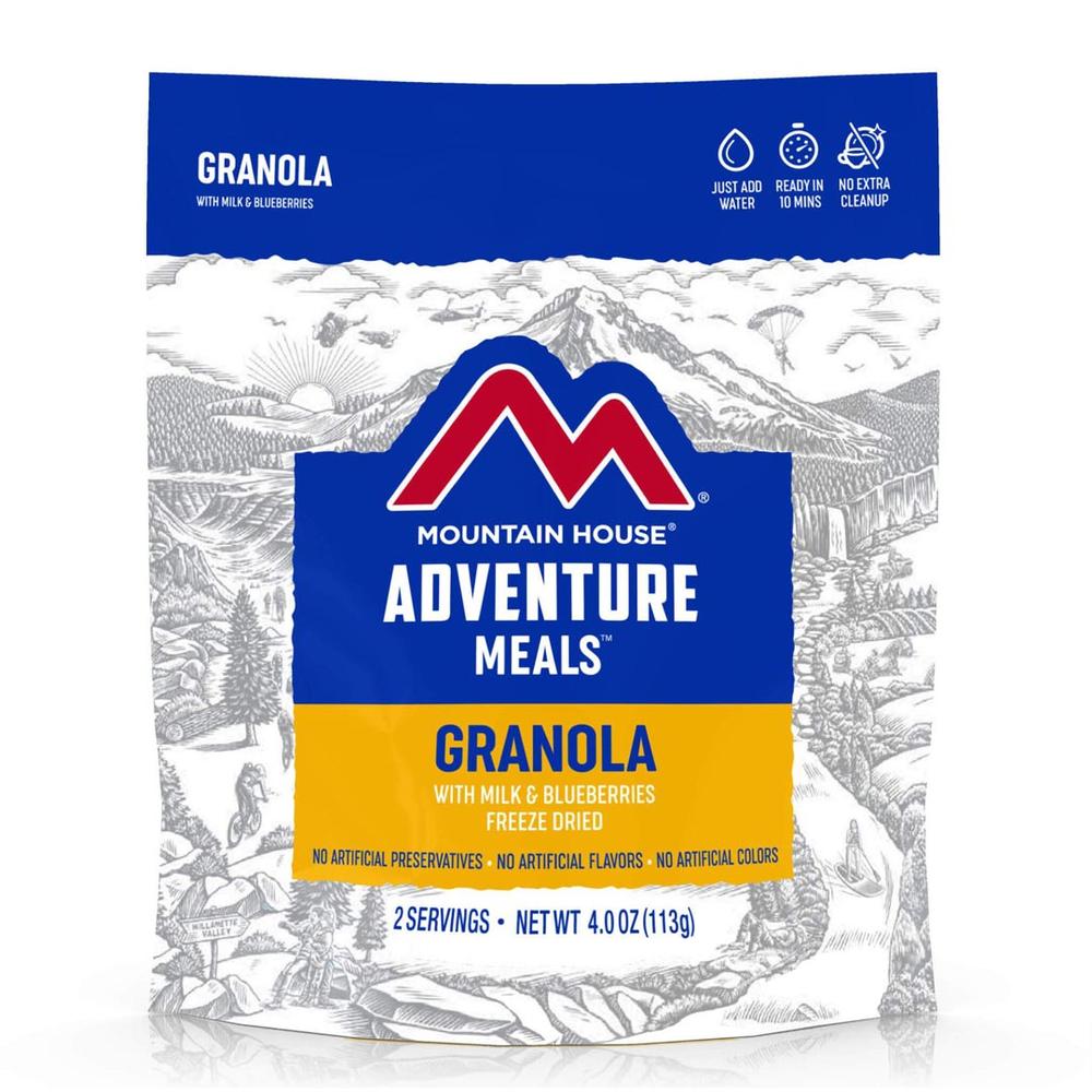 Mountain House Granola with Milk and Blueberries Pouch NA
