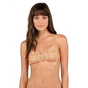 Volcom Women's Just Add Water v Neck Bikini Top