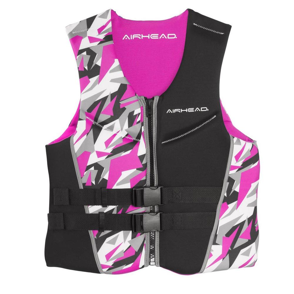 Airhead Women's Camo Cool Neolite Kwik-Dry CGA Vest - Multiple Sizes PINK