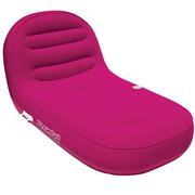 Airhead Sun Comfort Cool Suede Single Chaise Lounger - Raspberry