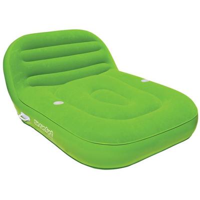 Airhead Sun Comfort Cool Suede Double Chase Lounger - Lime