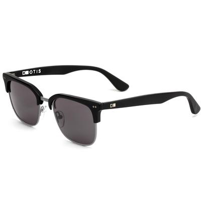 Otis 100 Club Matte Black Brushed Gunmetal Grey Polarized Lens Sunglasses