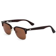 Otis Club 100 Salsa Brown Brushed Gunmetal Brown Polarized Lens Sunglasses